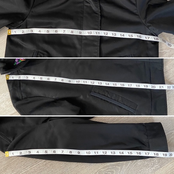 NWT Coach Black & Floral Bomber Jacet Size XS - Picture 8 of 8